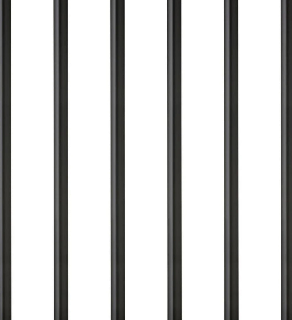 Lyngby Glas straw 6 pcs. black, 6 pcs.