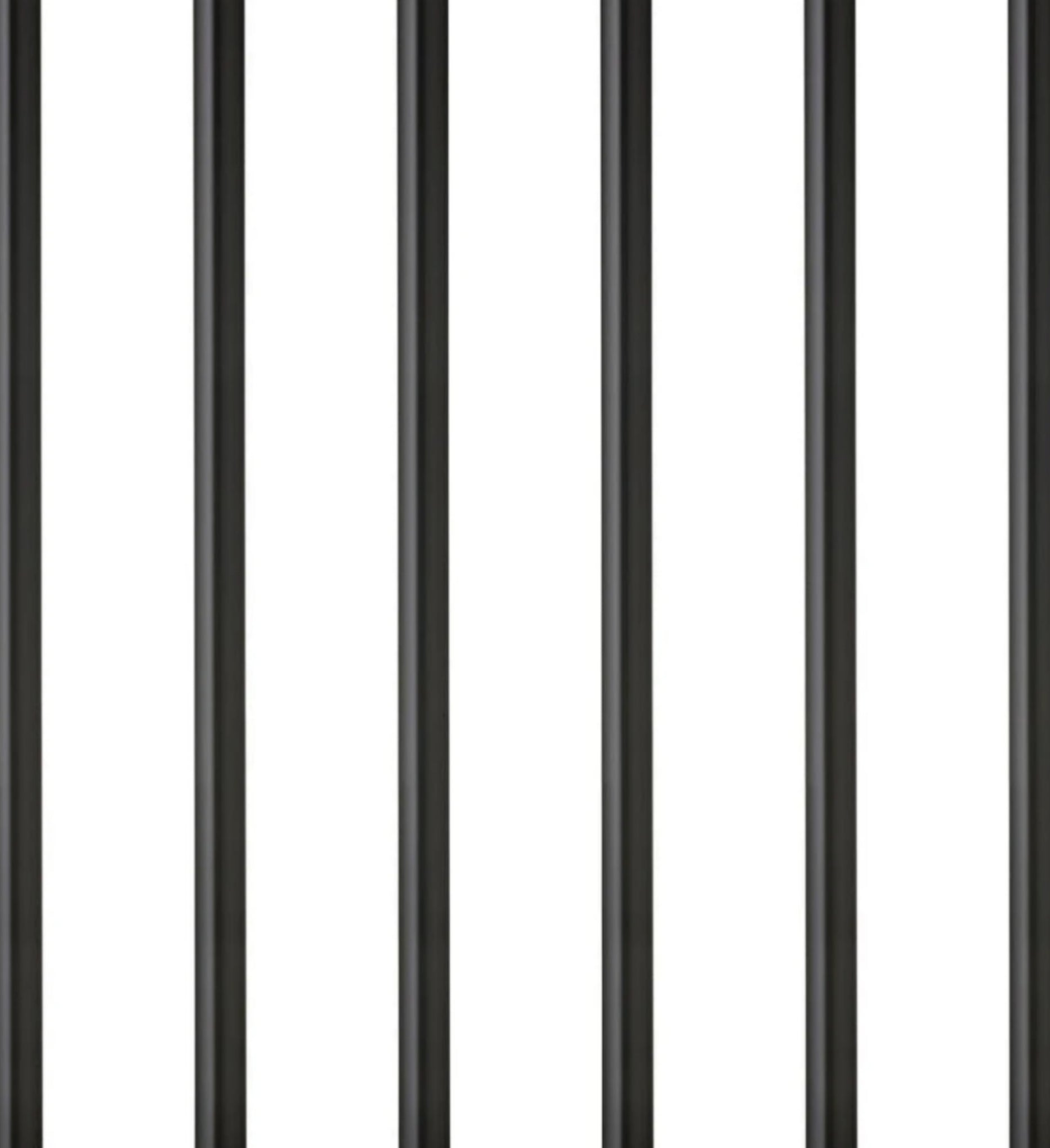 Lyngby Glas straw 6 pcs. black, 6 pcs.