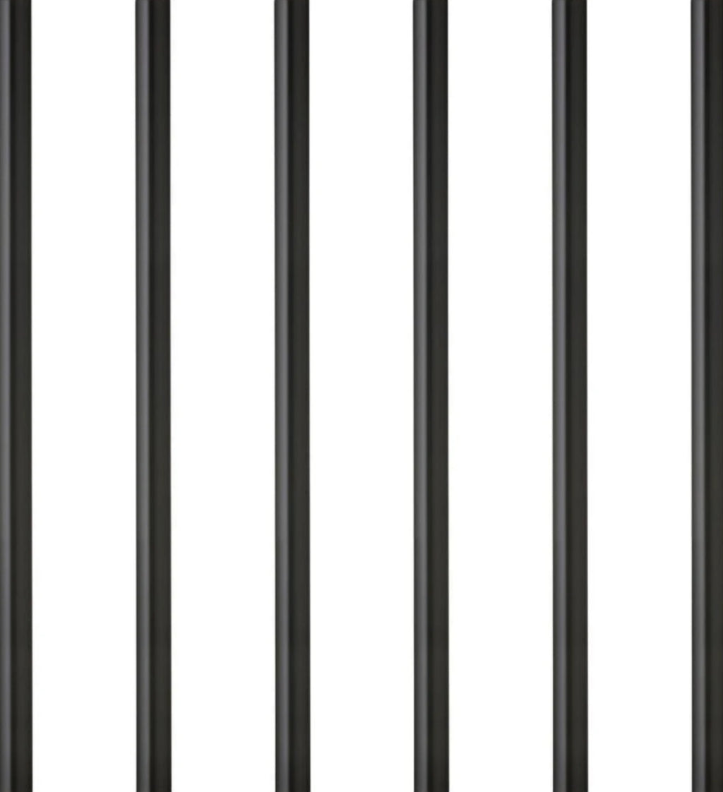 Lyngby Glas straw 6 pcs. black, 6 pcs.