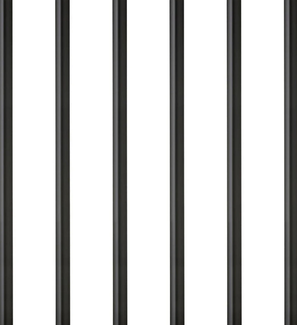 Lyngby Glas straw 6 pcs. black, 6 pcs.