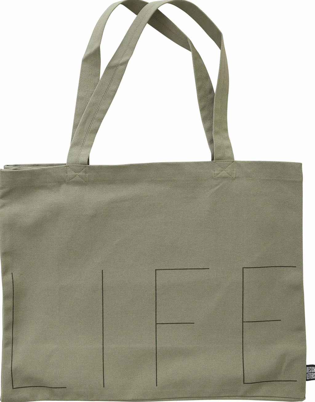 Design Letters Life Carrying Bag, Olive Green
