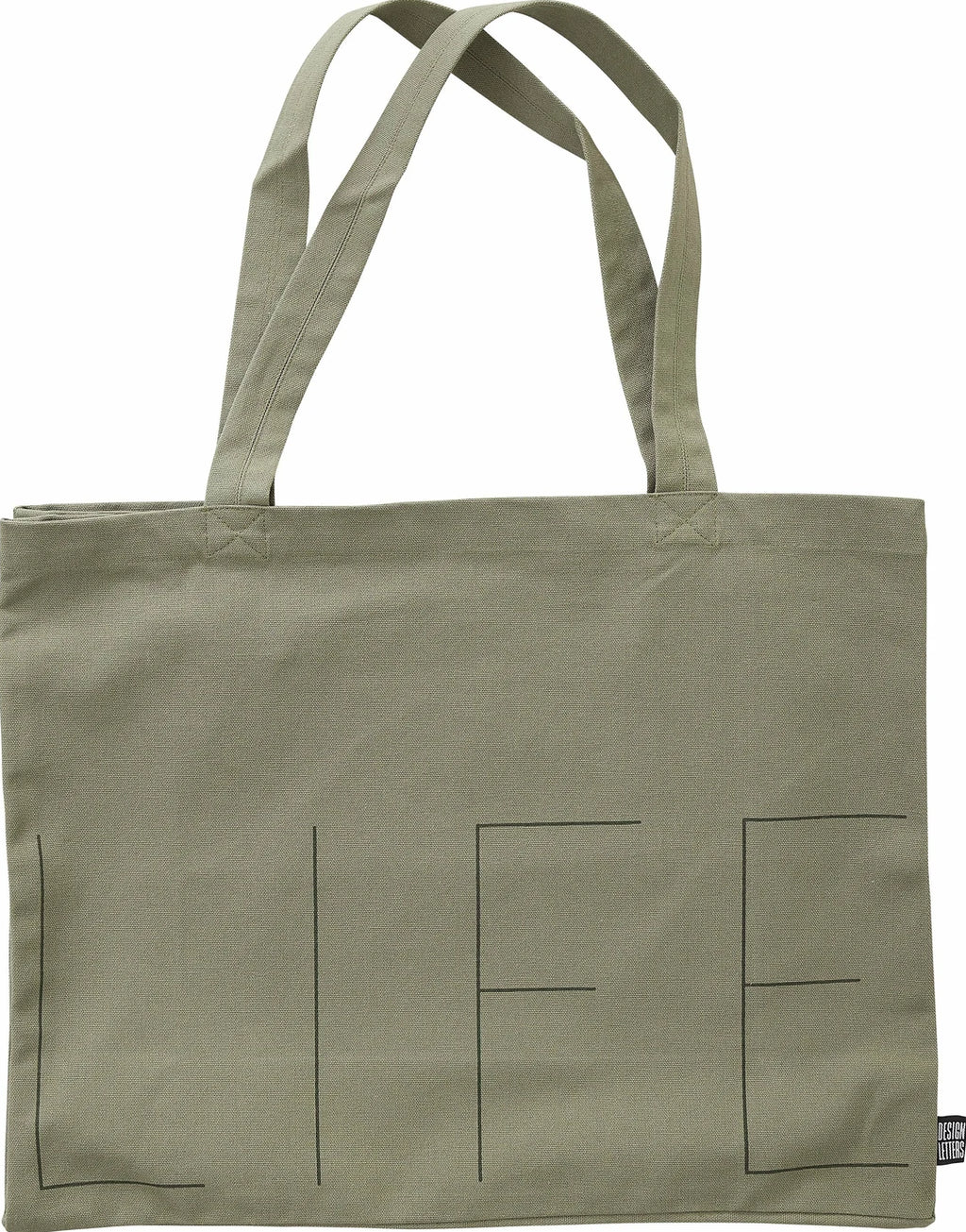 Design Letters Life Carrying Bag, Olive Green