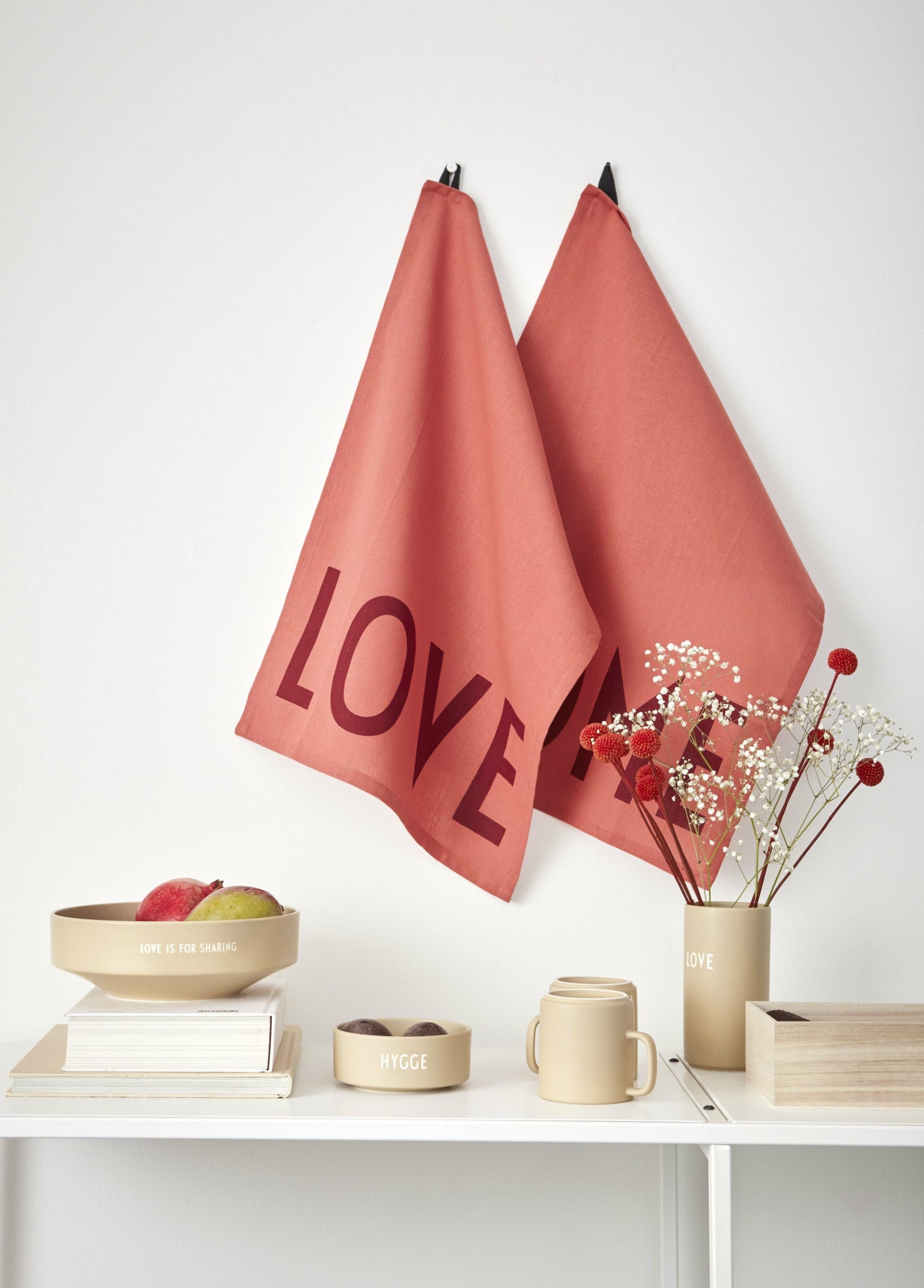 Design Letters Favorite Tea Towel Home, Terra