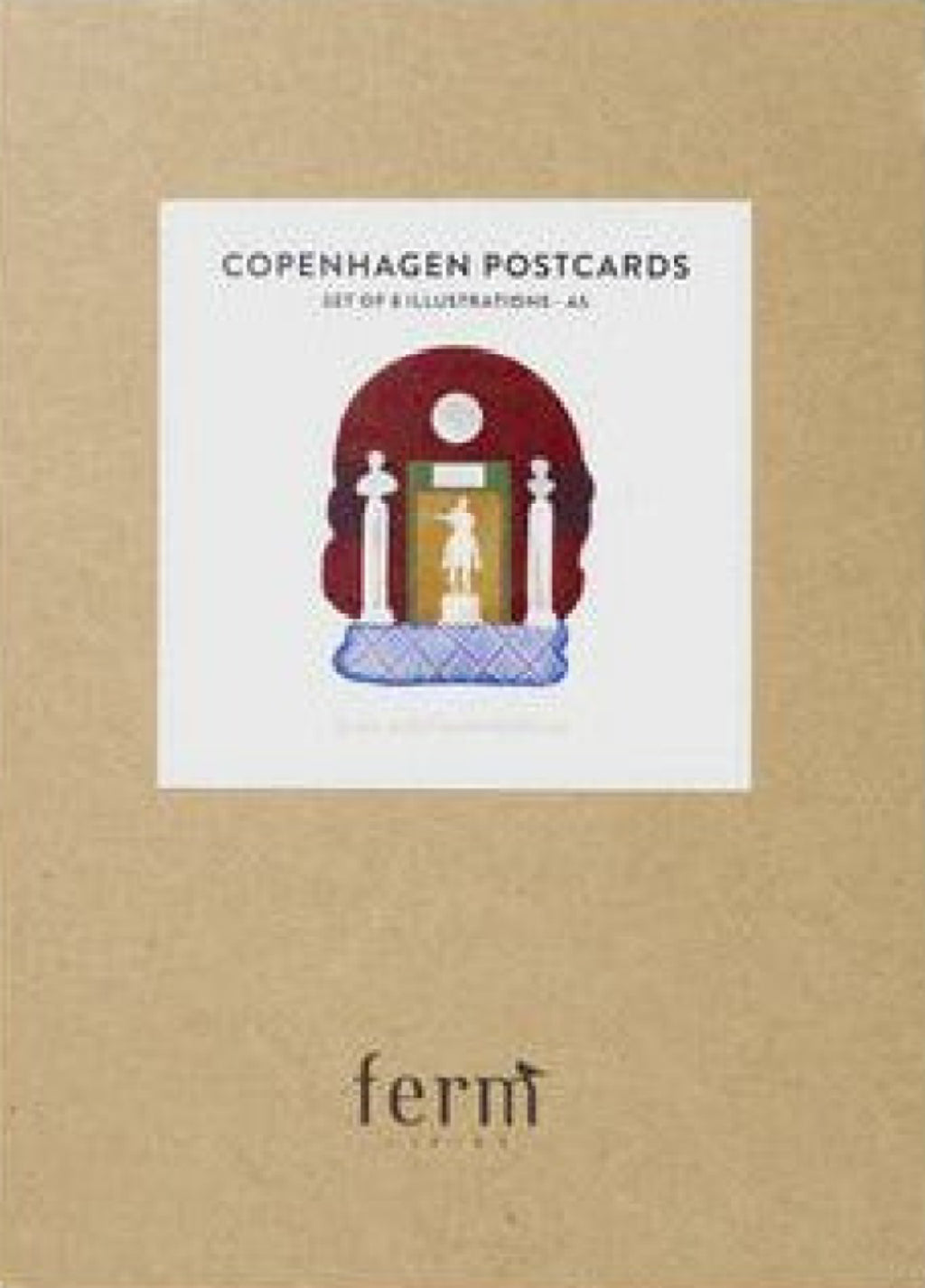 Ferm Living Copenhagen Postcards, 8pcs.