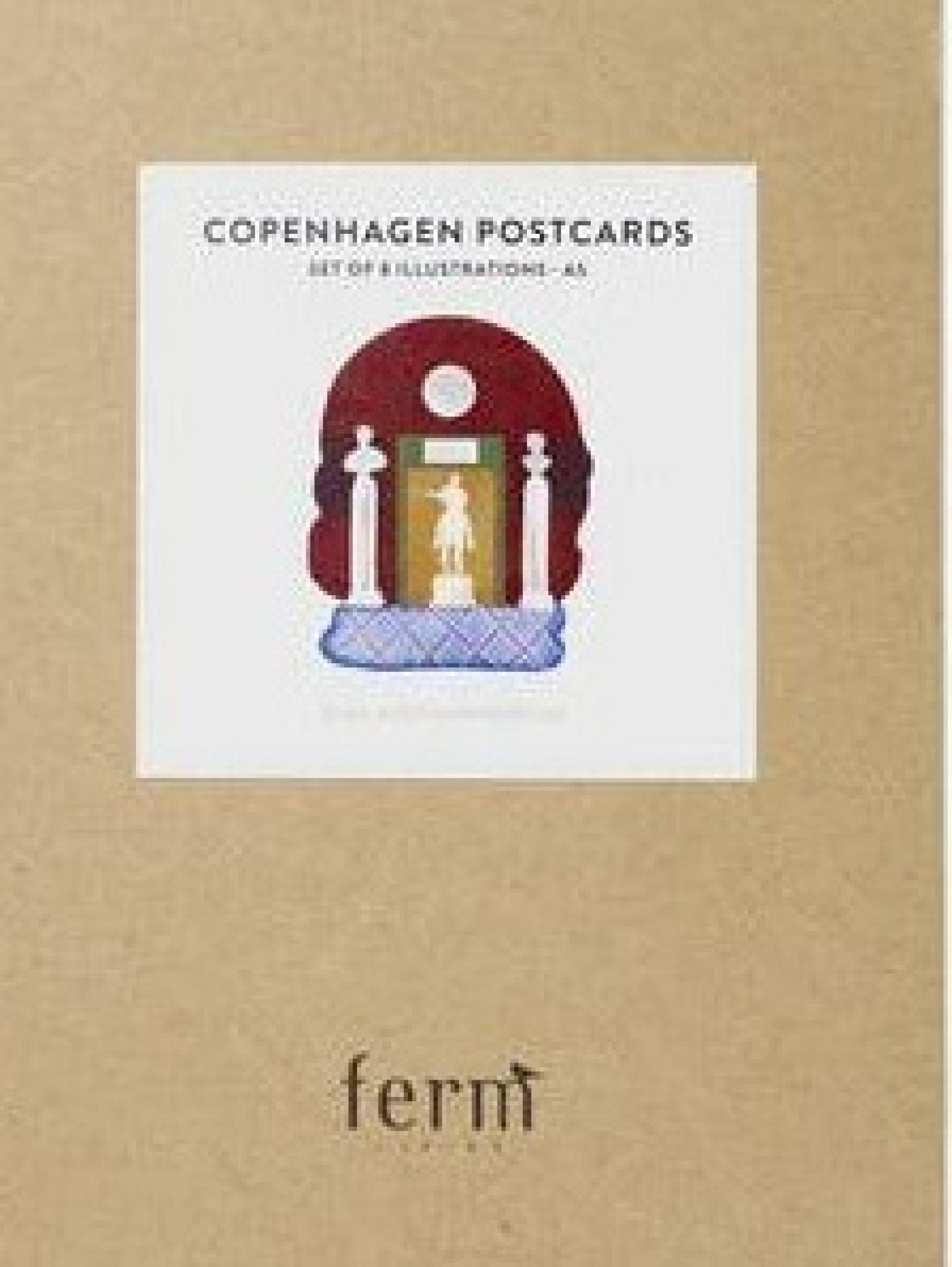 Ferm Living Copenhagen Postcards, 8pcs.