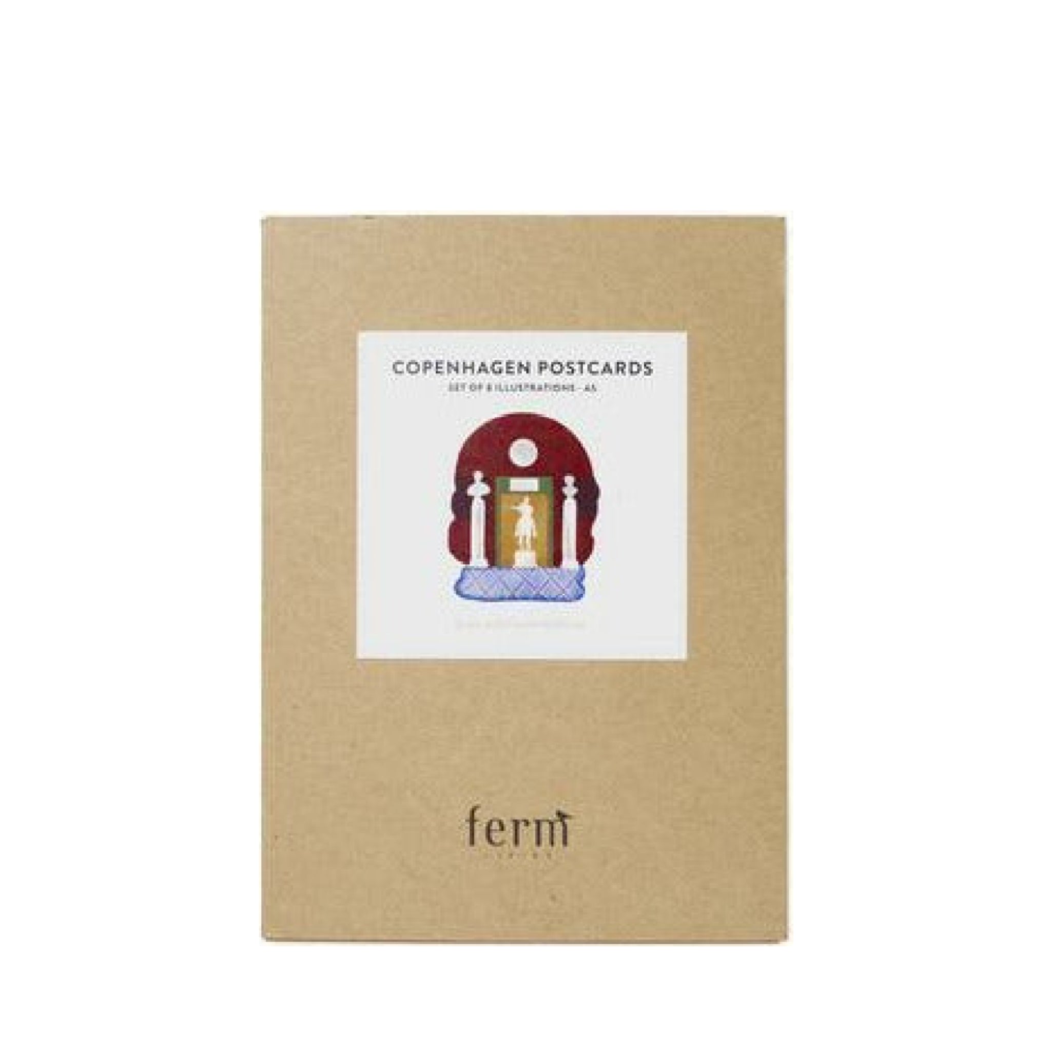 Ferm Living Copenhagen Postcards, 8pcs.