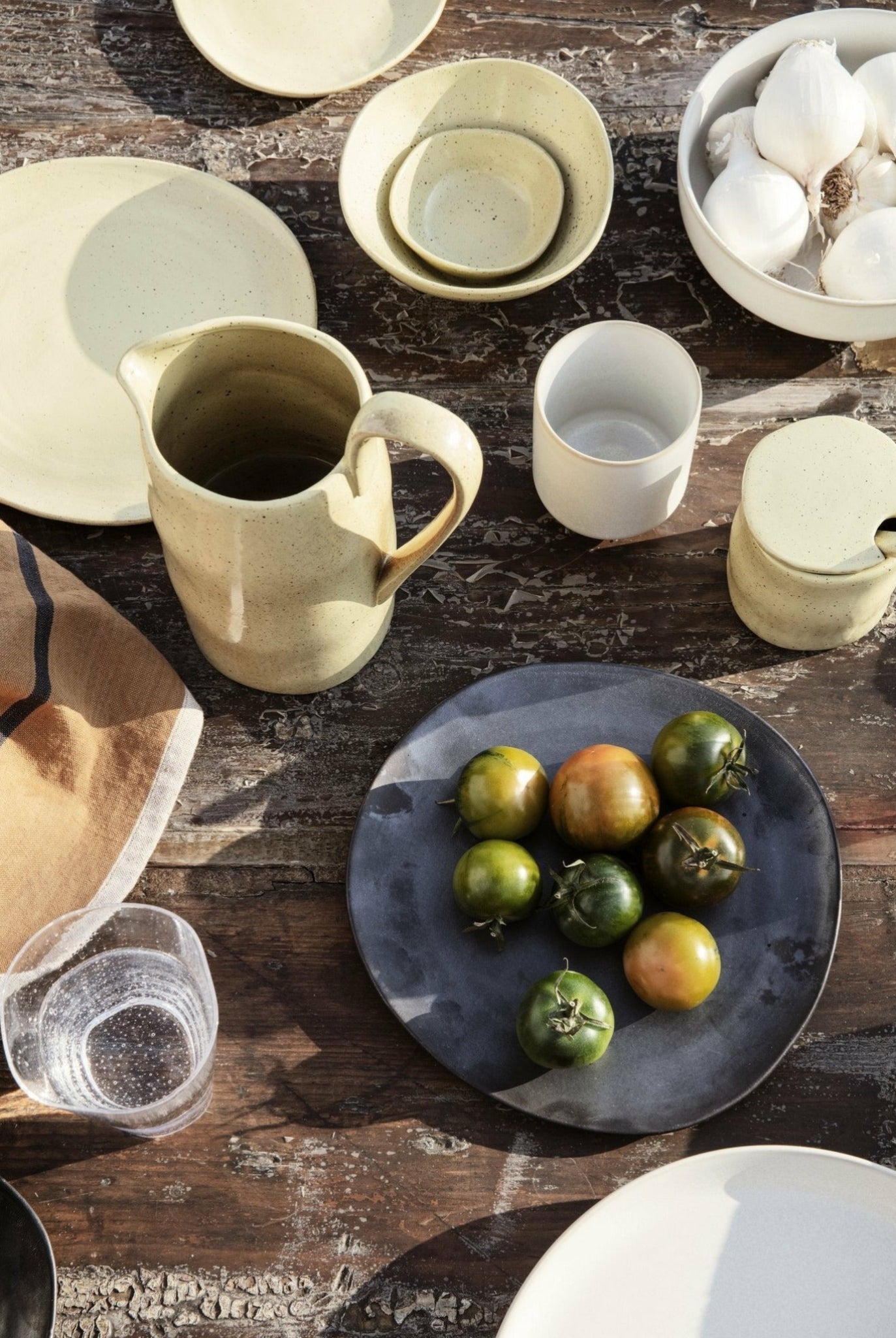 Ferm Living Flow Bowl Yellow Speckle, ø9cm