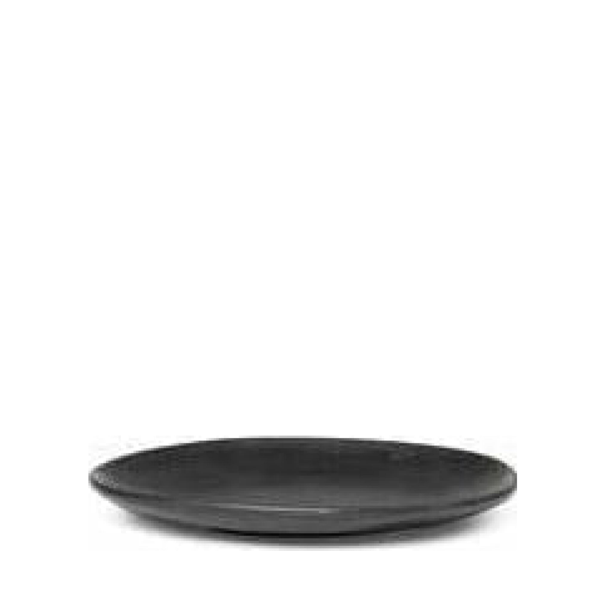 Ferm Living Flow Plate Black, ø15cm