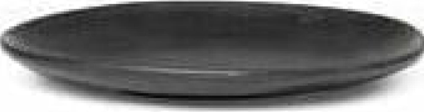 Ferm Living Flow Plate Black, ø15cm