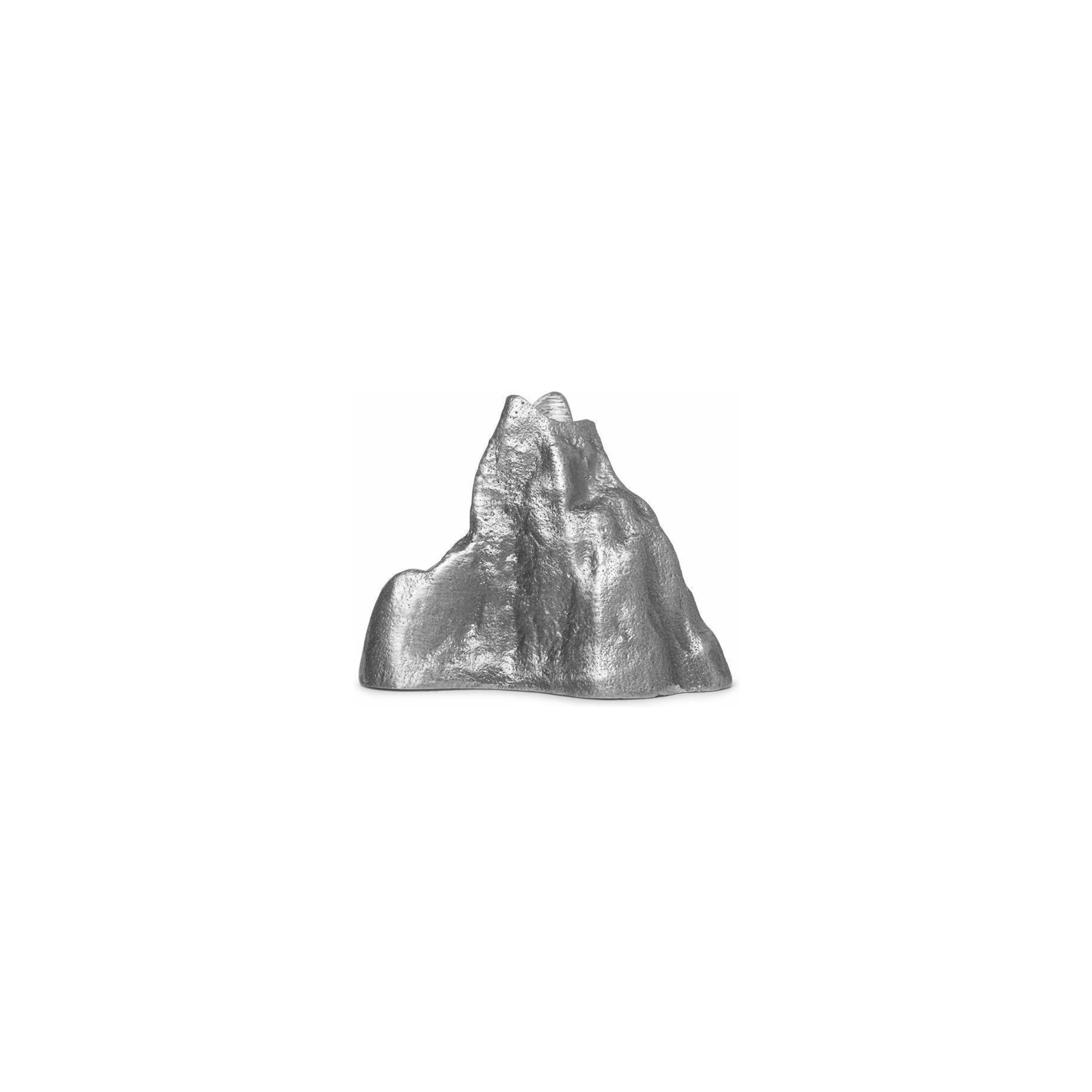 Ferm Living Stone Candle Holder Small, Aluminium