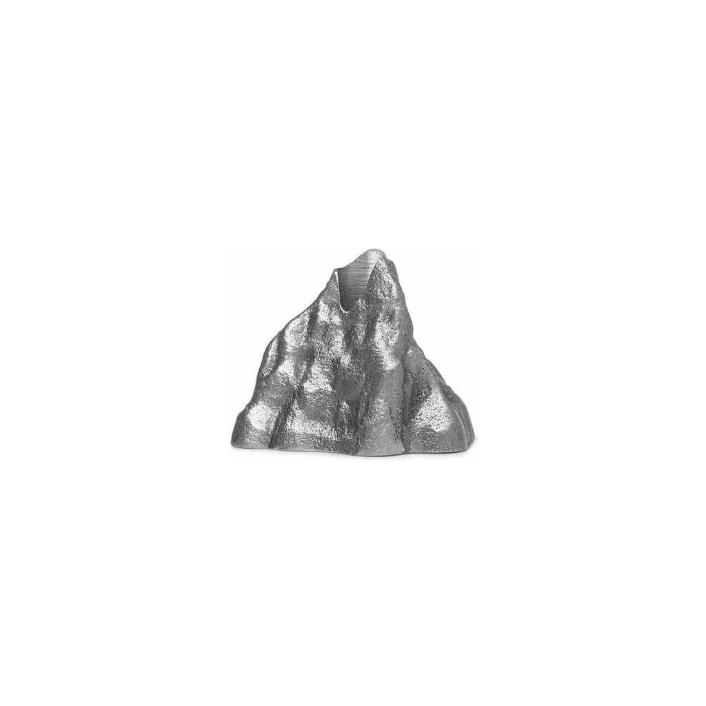 Ferm Living Stone Candle Holder Small, Aluminium
