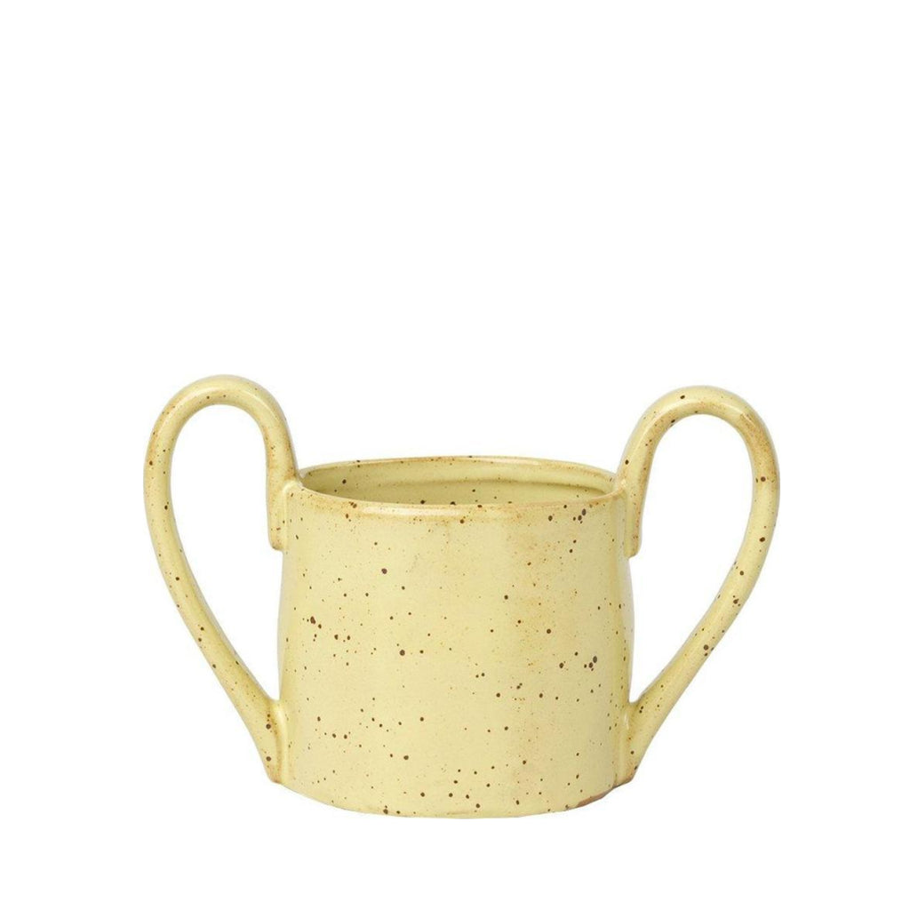 Ferm Living Flow Kids Mug Yellow Speckle