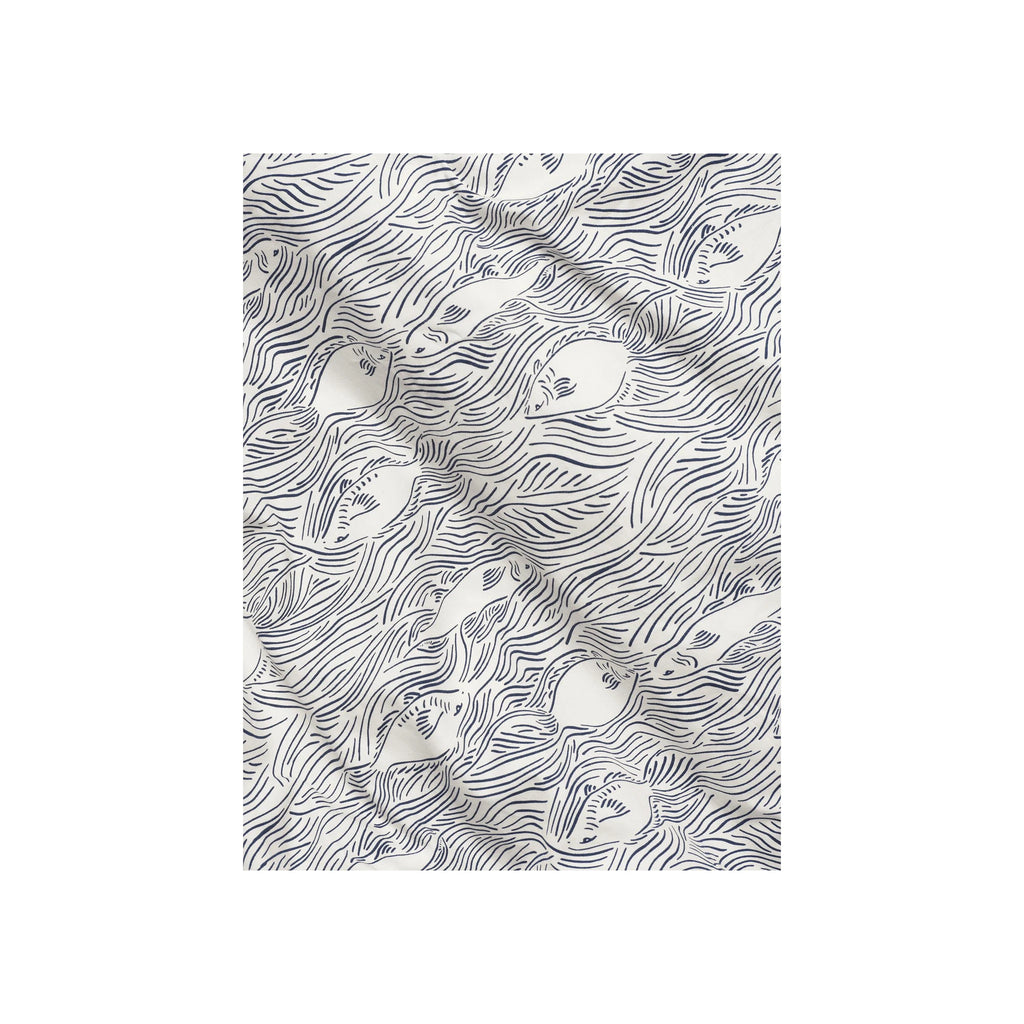 Ferm Living Stream Duvet And Pillowcase Set, Junior