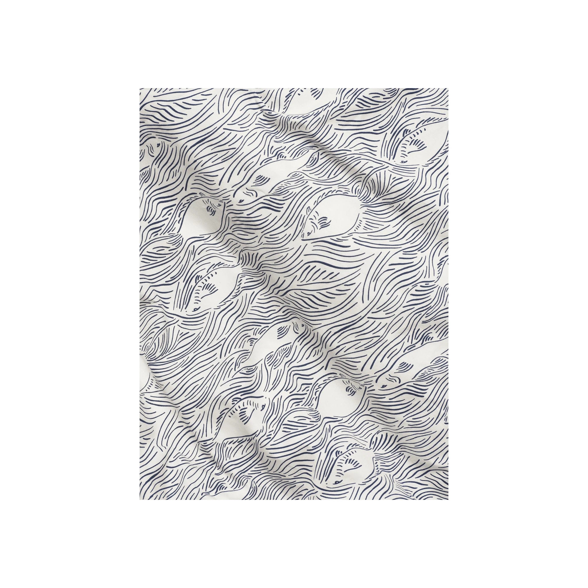 Ferm Living Stream Duvet And Pillowcase Set, Junior