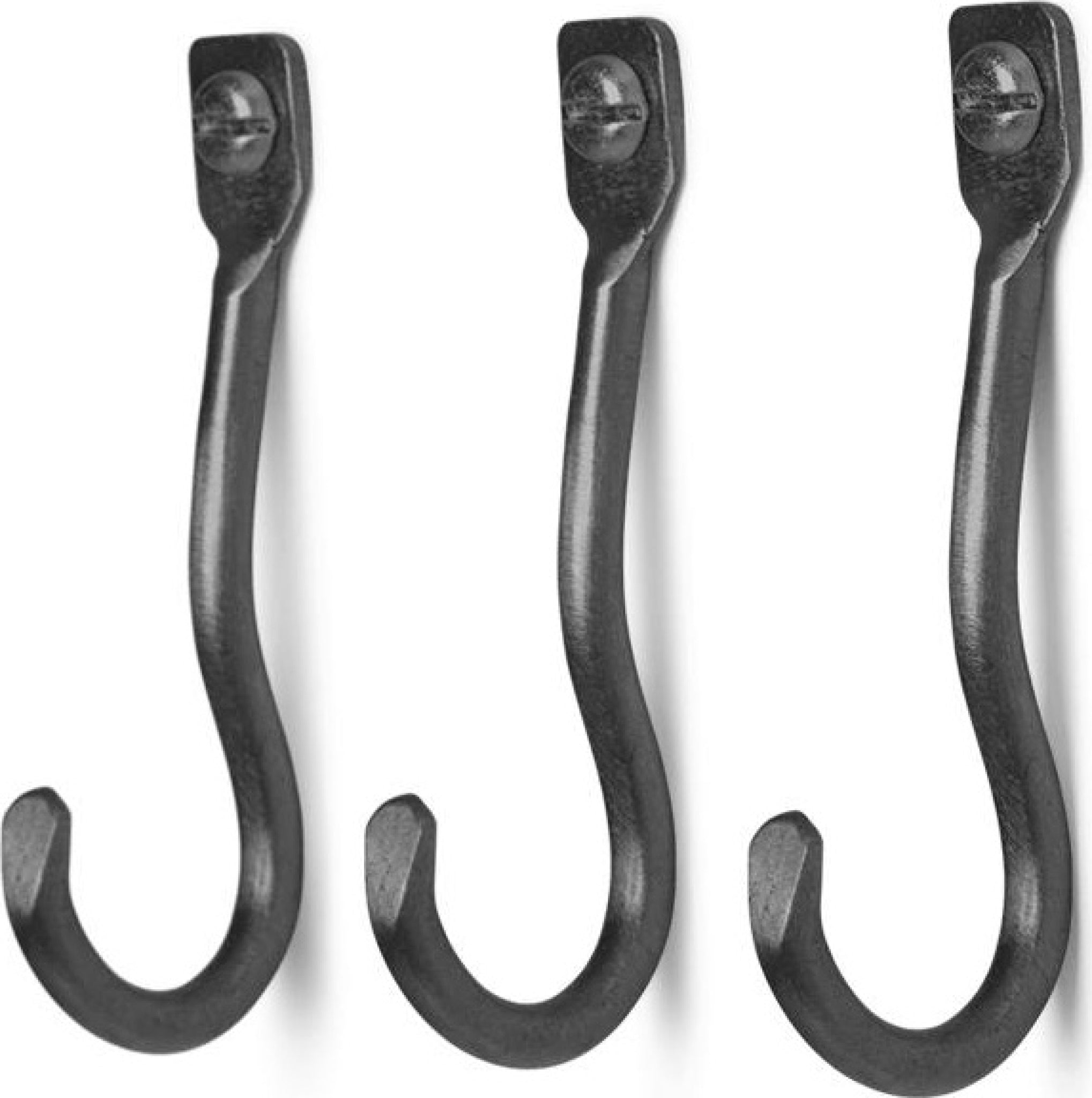 Ferm Living Curvature Mini Hook Black, 3 Pcs.