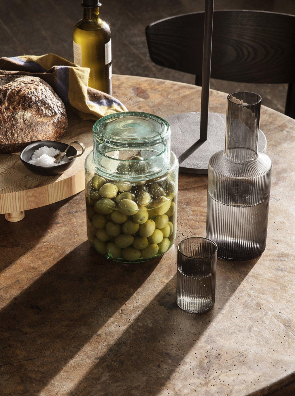 Ferm Living Oli Glass Container