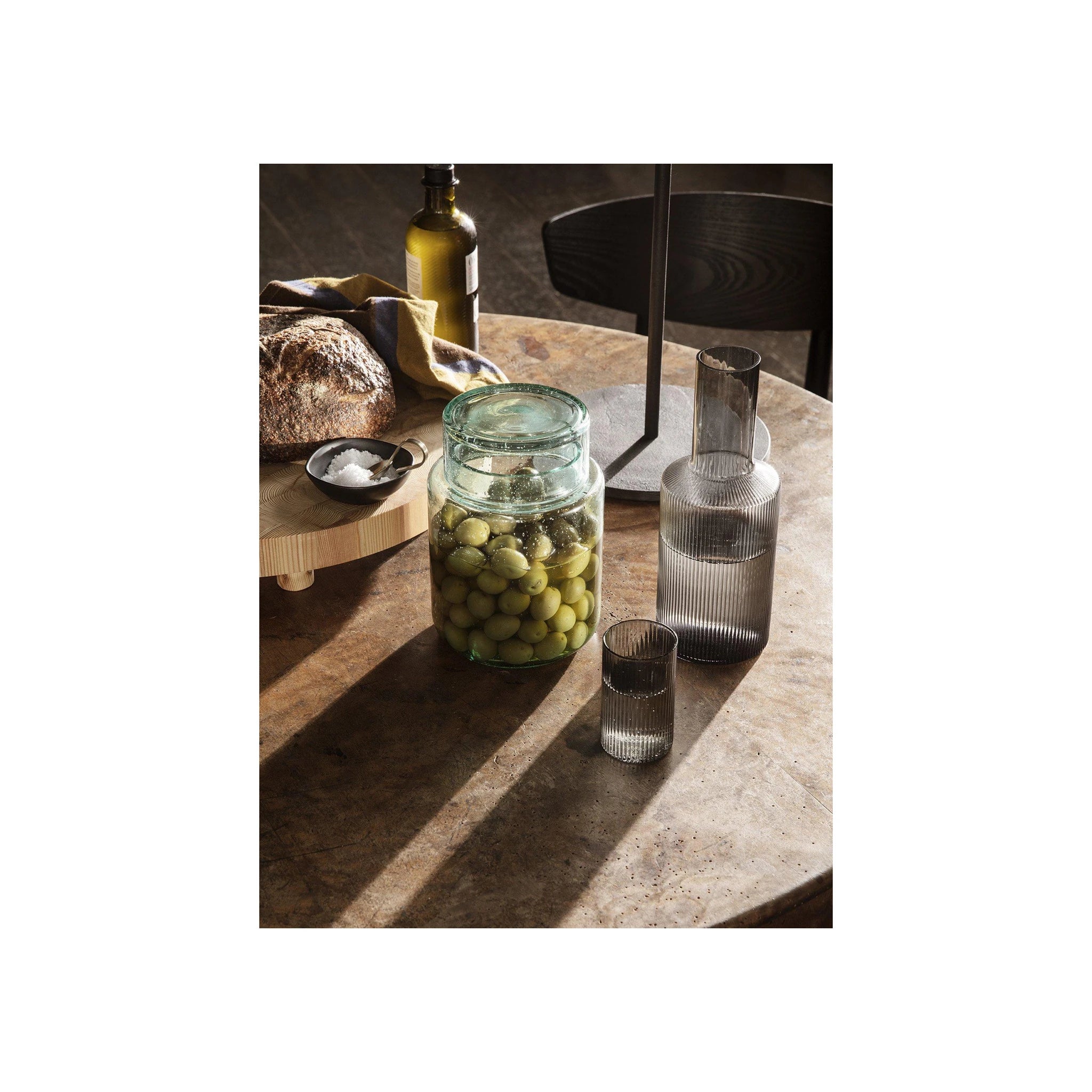Ferm Living Oli Glass Container