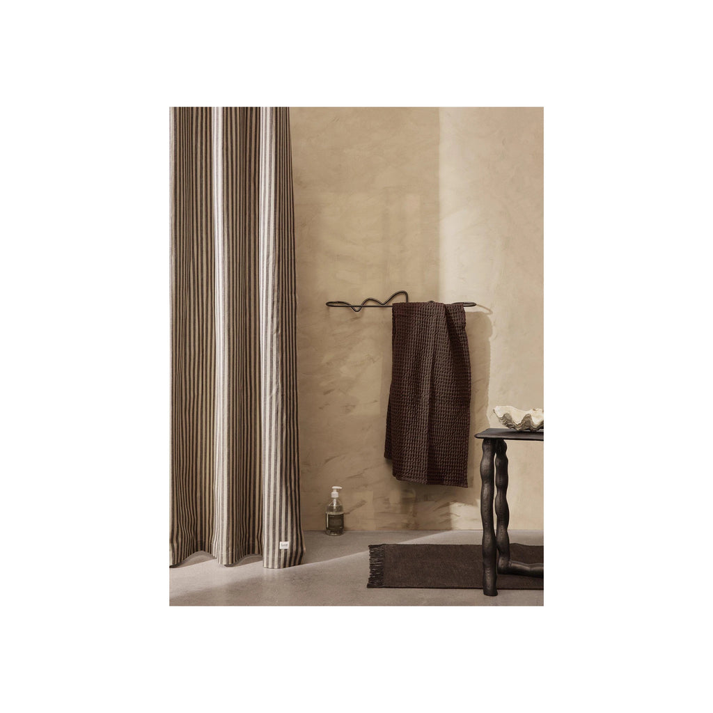 Ferm Living Organic Towel, Chocolate