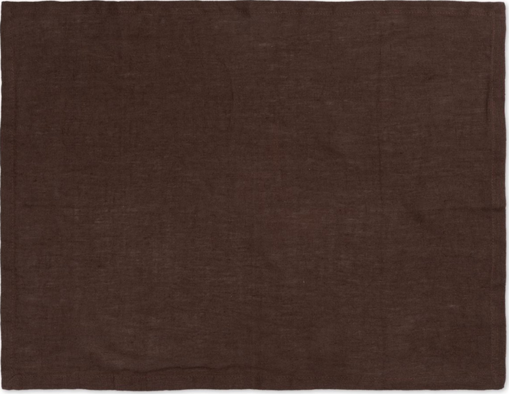 Ferm Living Linen Placemat Chocolate, 2