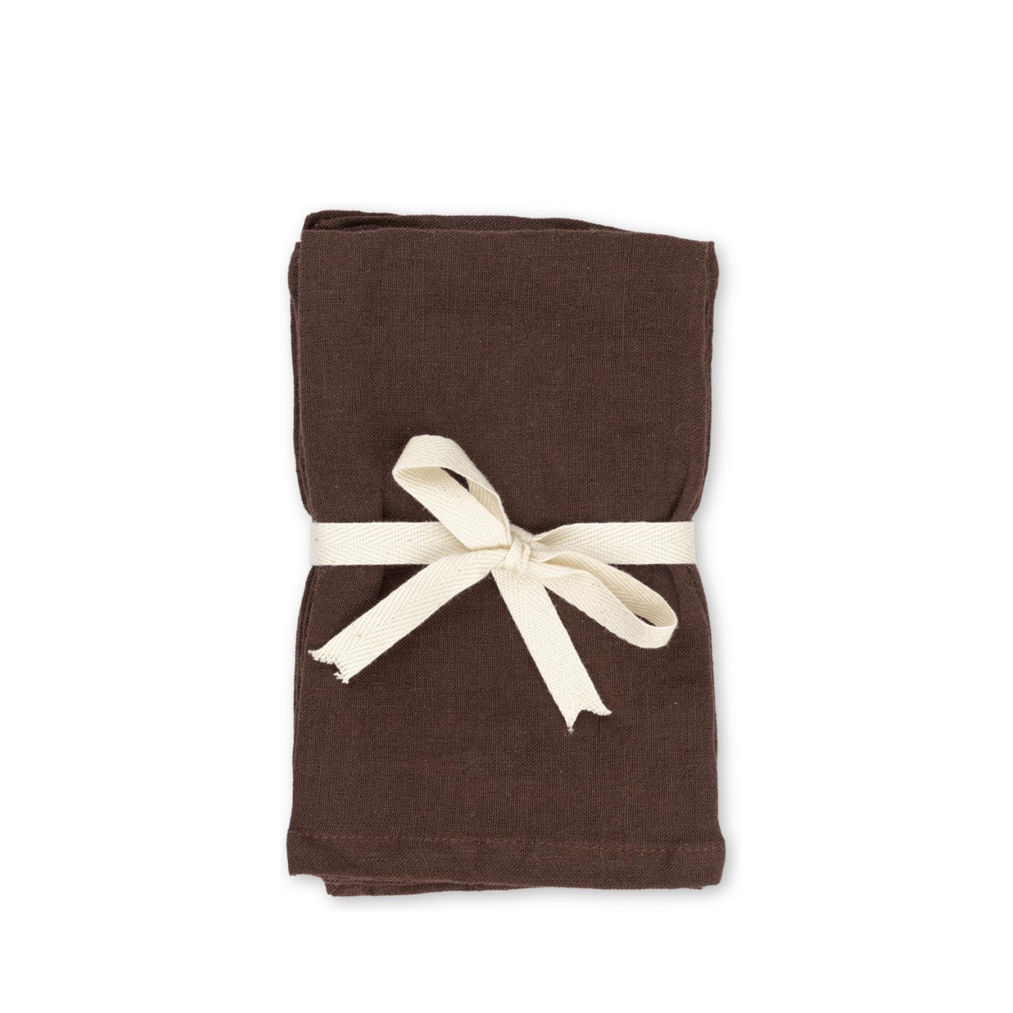 Ferm Living Linen Placemat Chocolate, 2