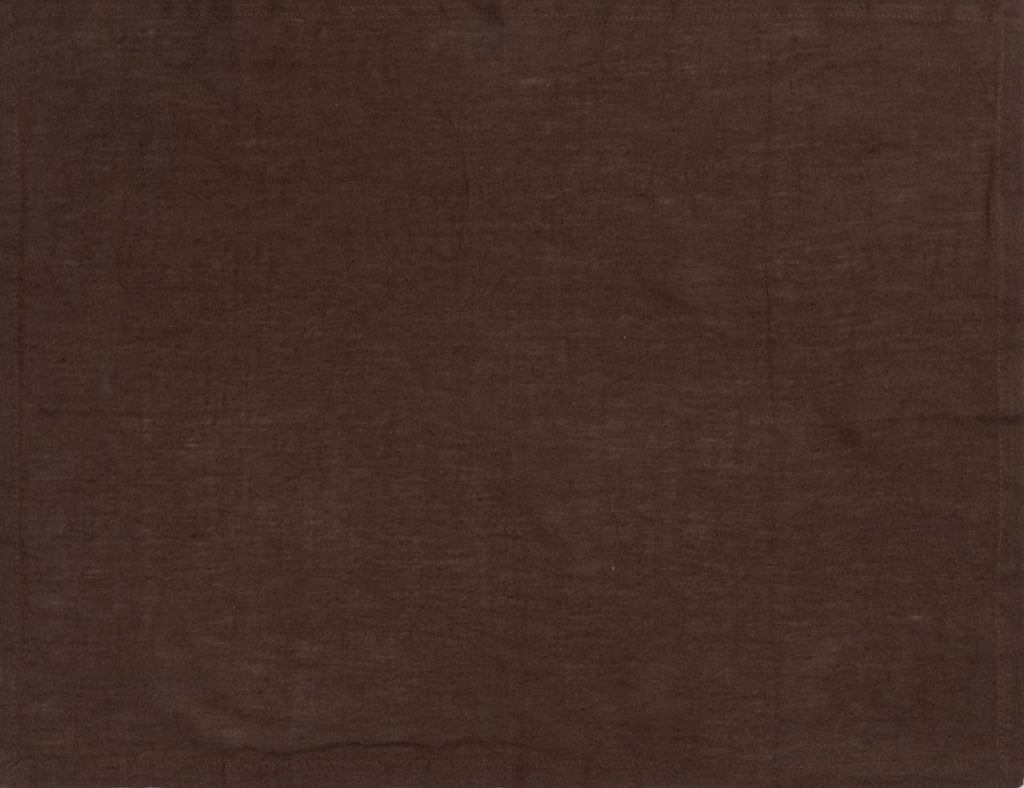 Ferm Living Linen Placemat Chocolate, 2