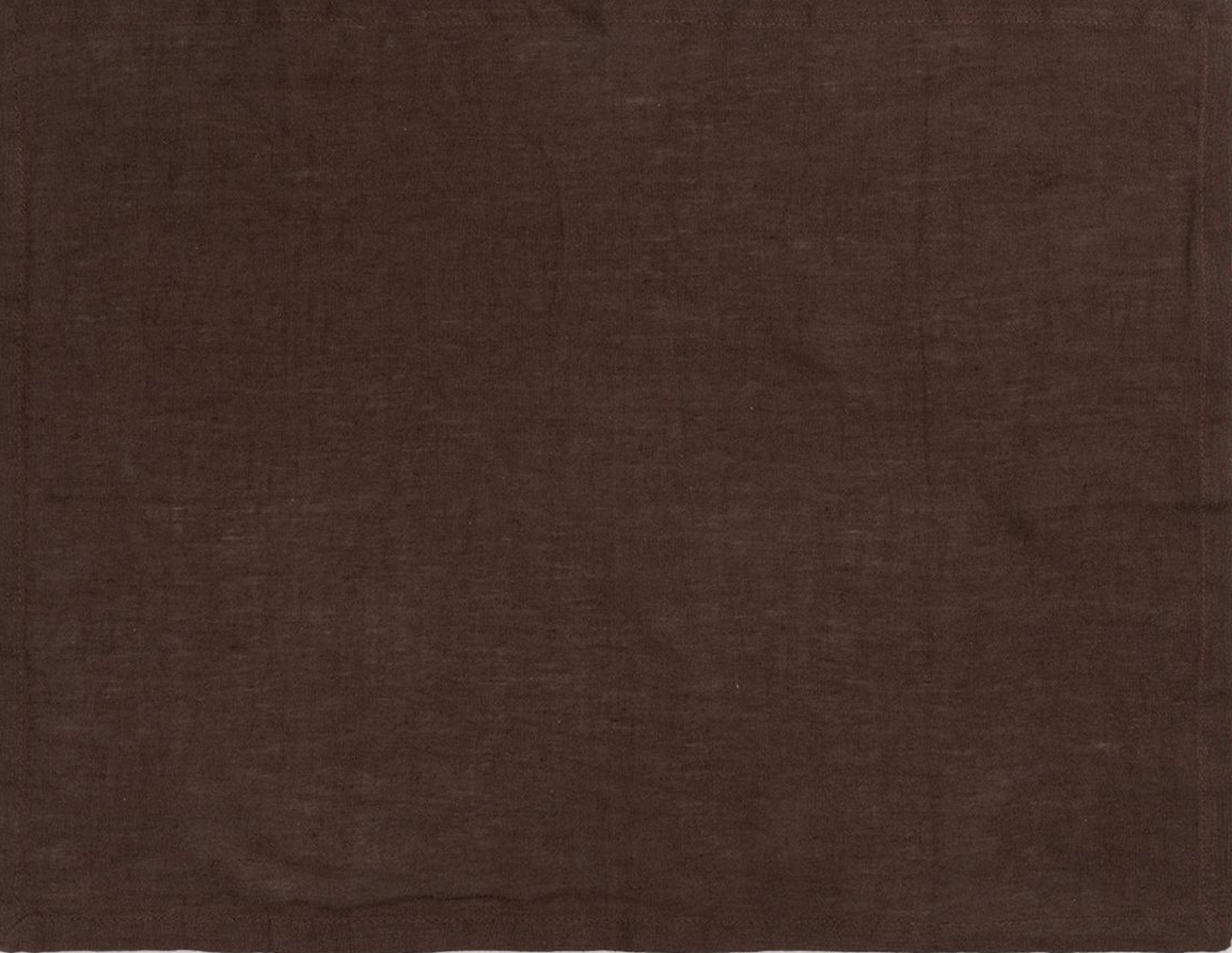 Ferm Living Linen Placemat Chocolate, 2