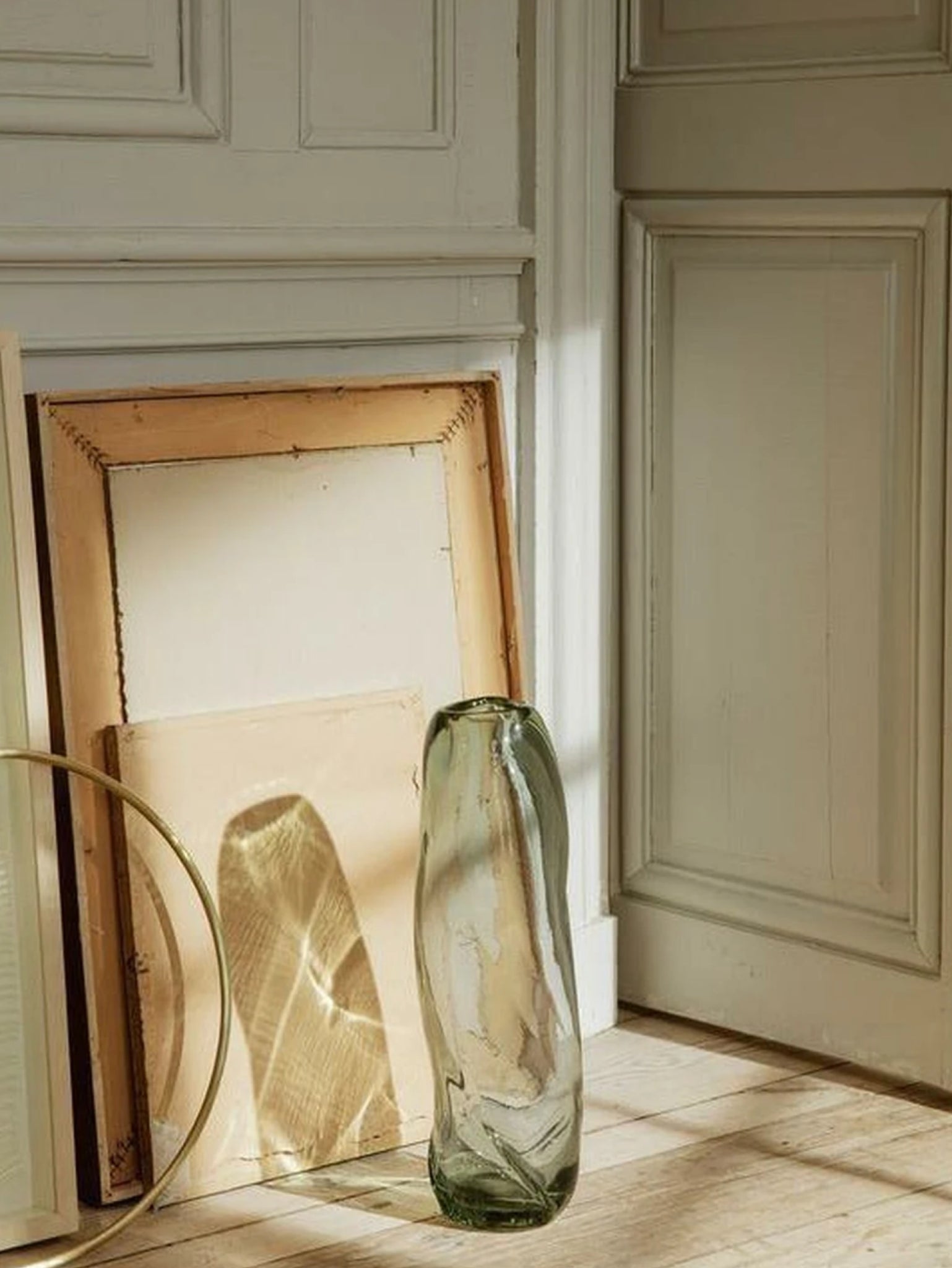 Ferm Living Water Swirl Vase Tall, 47 Cm