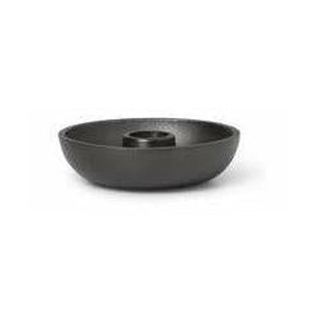 Ferm Living Bowl Candleholder Single, Black