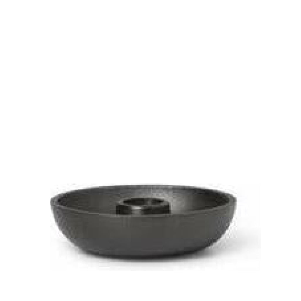Ferm Living Bowl Candleholder Single, Black