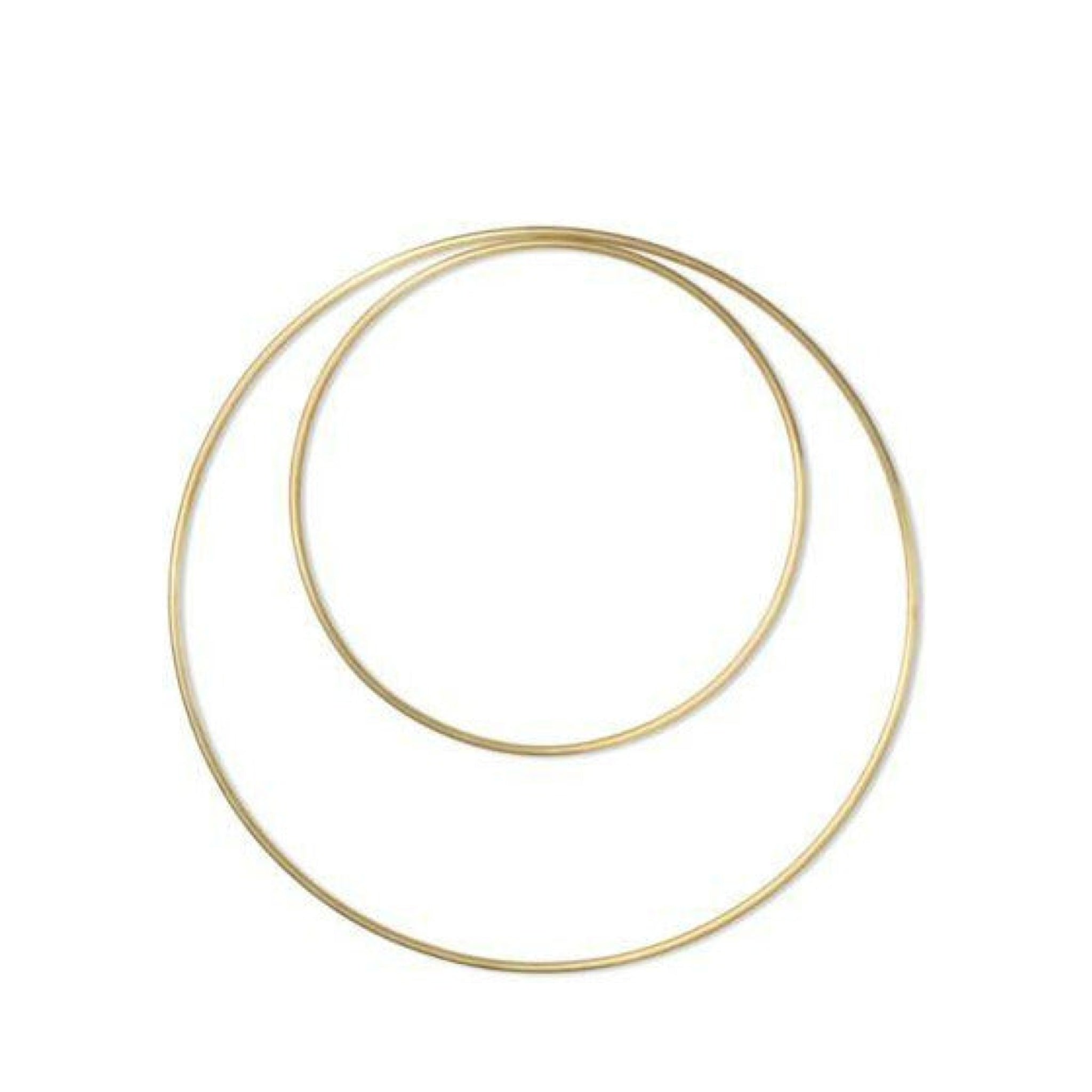 Ferm Living Deco Frame Ring Small, Brass