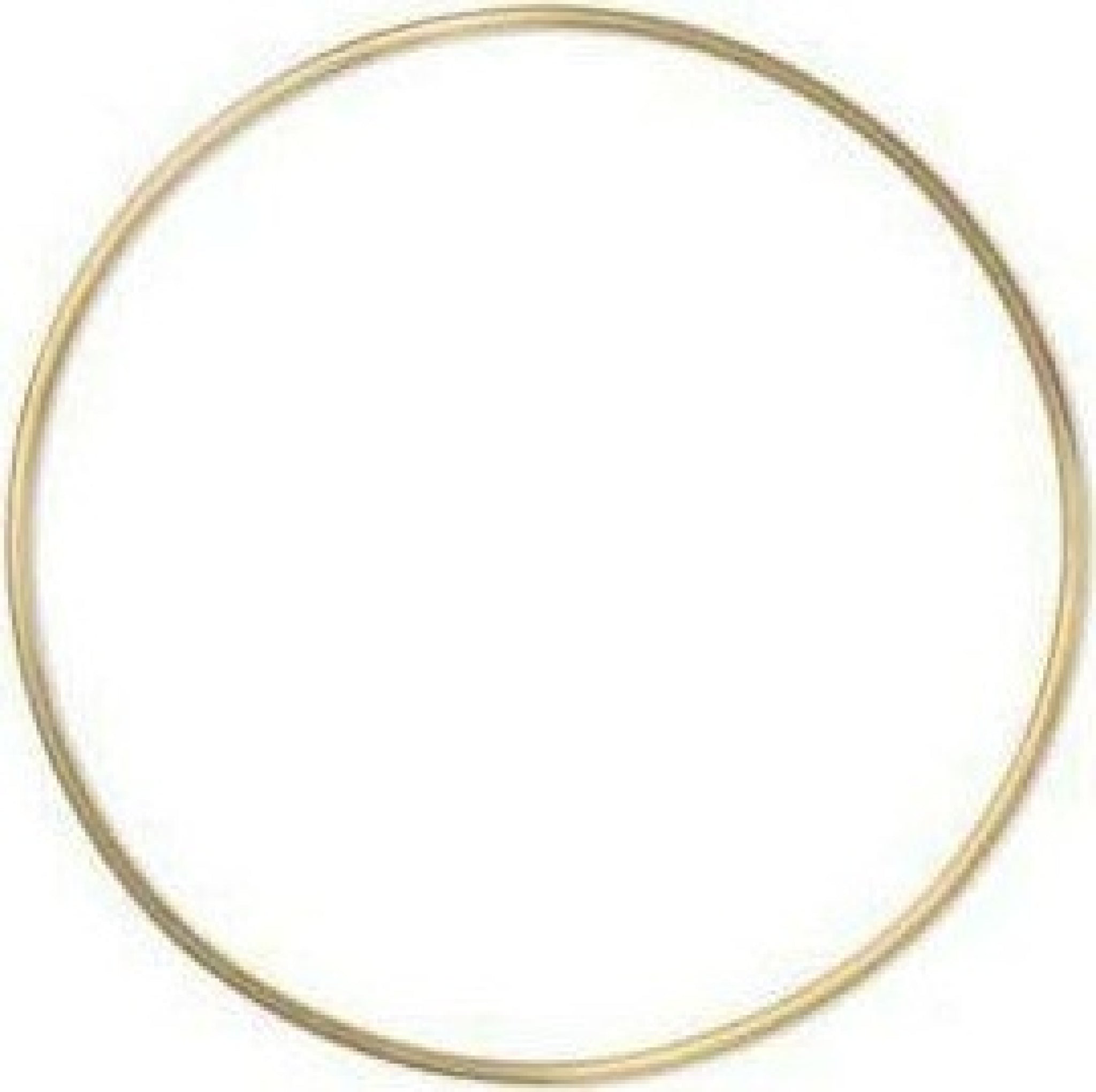 Ferm Living Deco Frame Ring Small, Brass