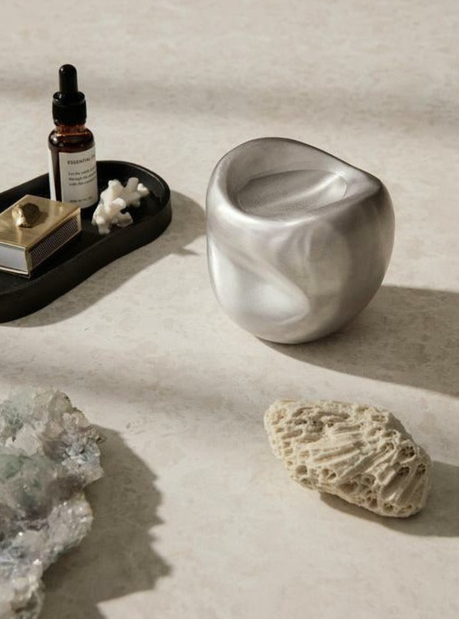 Ferm Living Yama Oval Bowl, 19 Cm