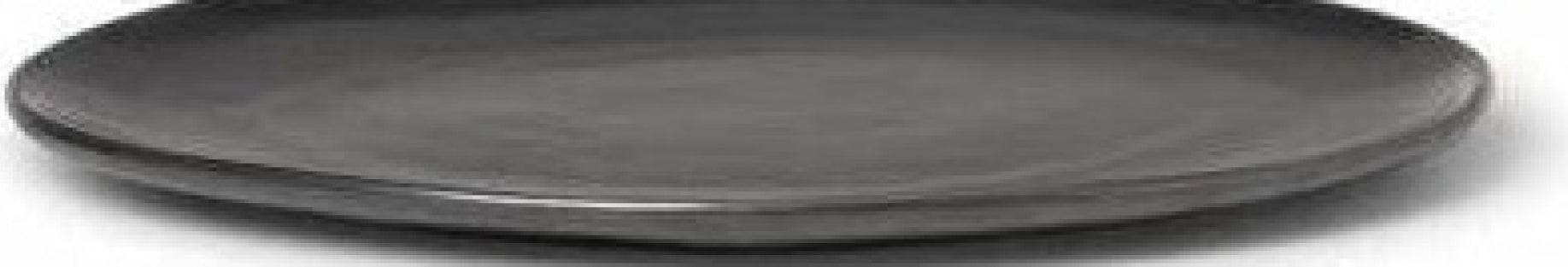 Ferm Living Flow Plate øx H 27x1.5, Black