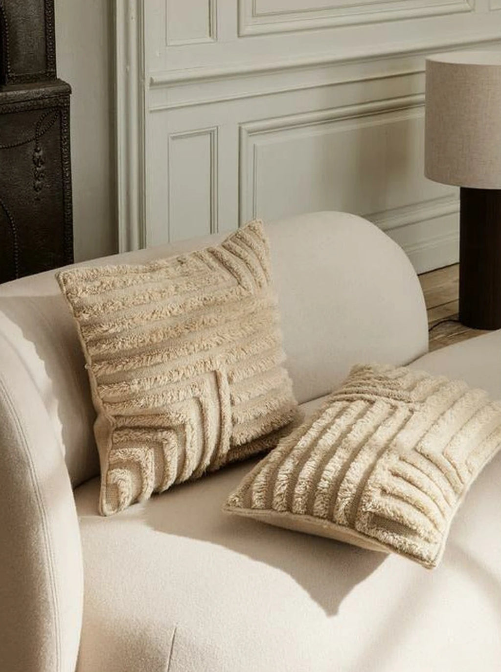 Ferm Living Crease Wool Pillow