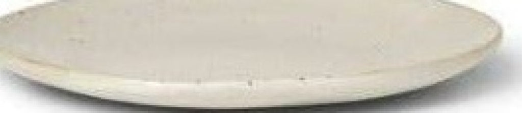 Ferm Living Flow Plate øx H 15x1.5, Off White Speckle