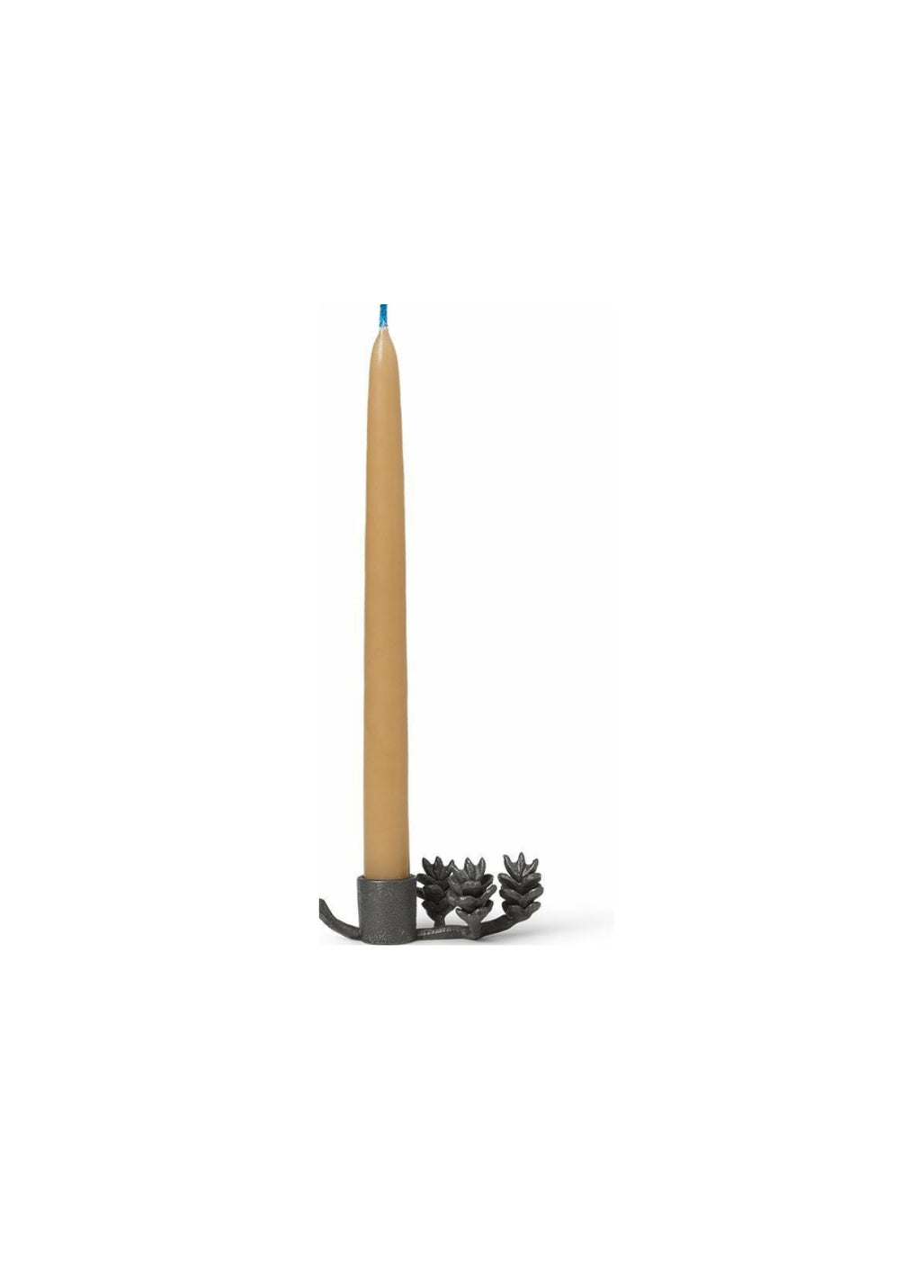 Ferm Living Forest Candlestick, Black Brass
