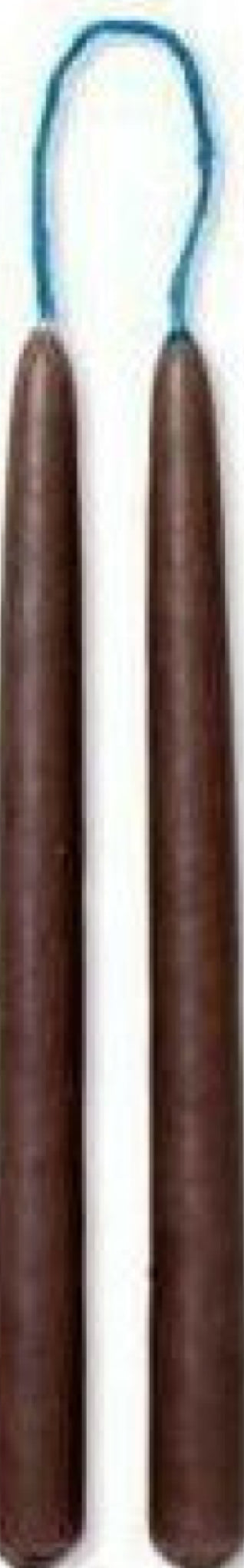 Ferm Living Dipped Candles Set Of 8 1,2x15 Cm, Brown