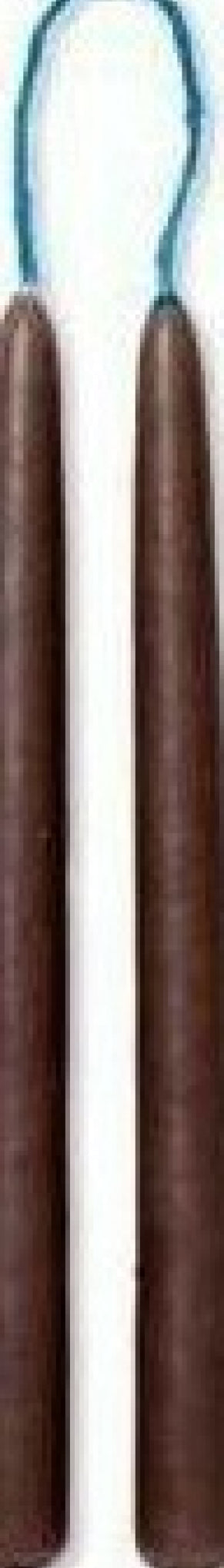 Ferm Living Dipped Candles Set Of 8 1,2x15 Cm, Brown