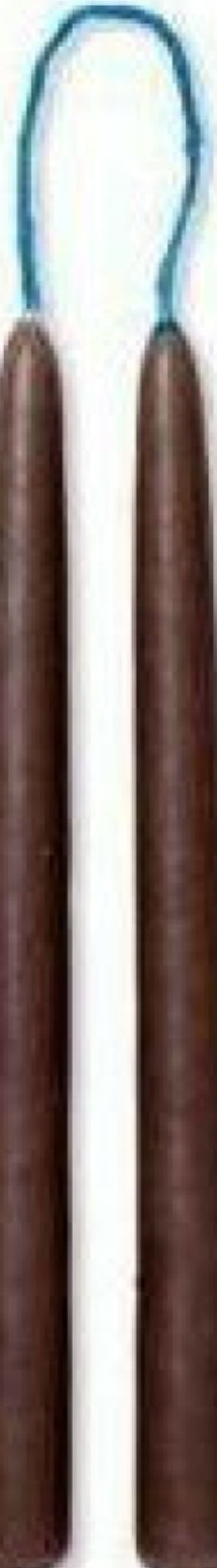 Ferm Living Dipped Candles Set Of 8 1,2x15 Cm, Brown