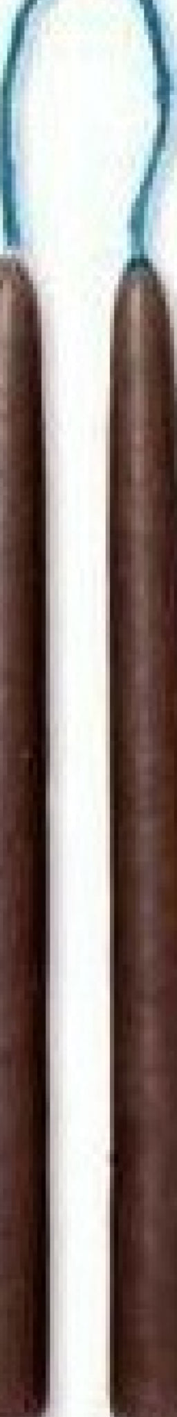 Ferm Living Dipped Candles Set Of 8 1,2x15 Cm, Brown