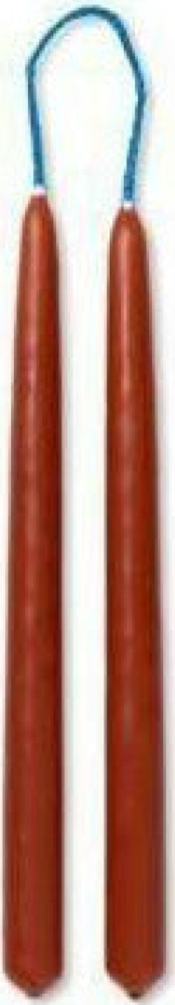 Ferm Living Dipped Candles Set Of 8 1,2x15 Cm, Amber