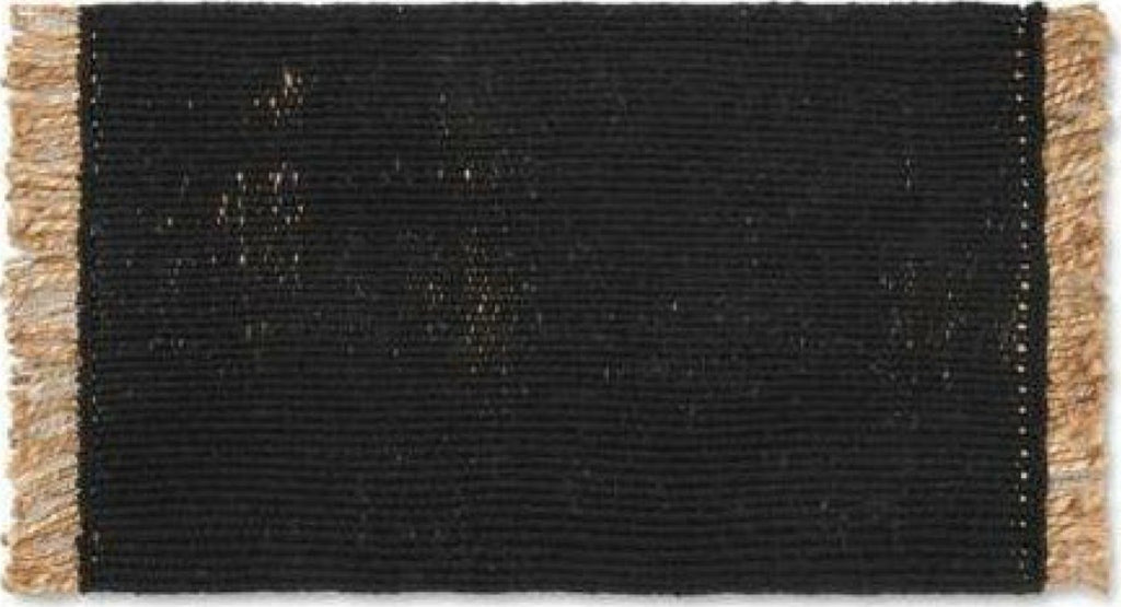 Ferm Living Block Mat 80x50 Cm, Black