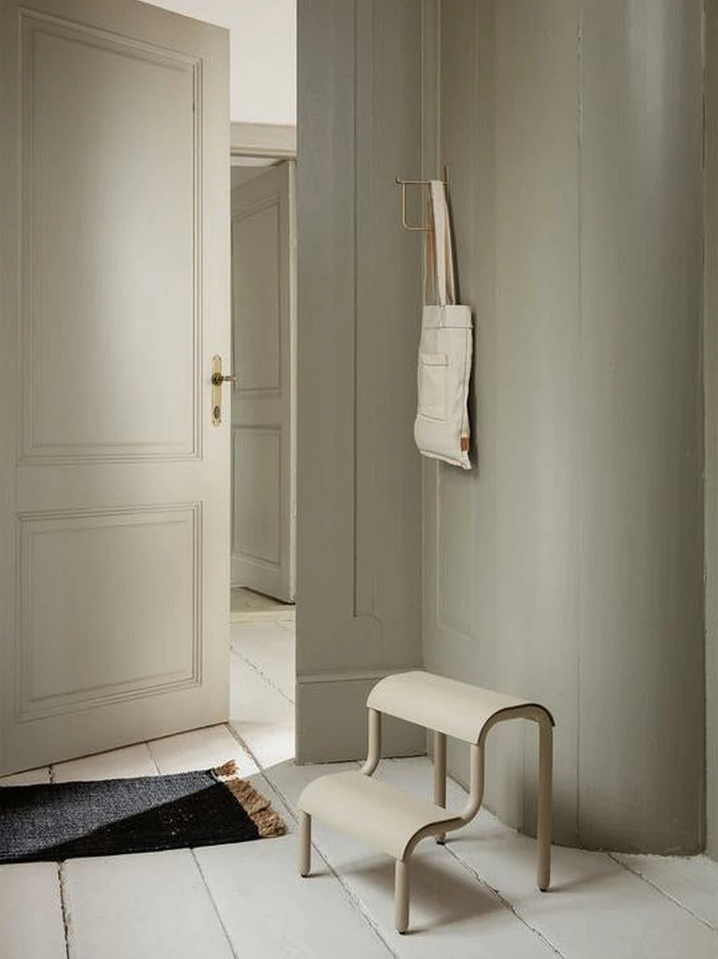 Ferm Living Block Mat 80x50 Cm, Black