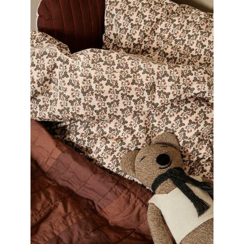 Ferm Living Strawberry Field Bed Linen Baby, 70x100 Cm