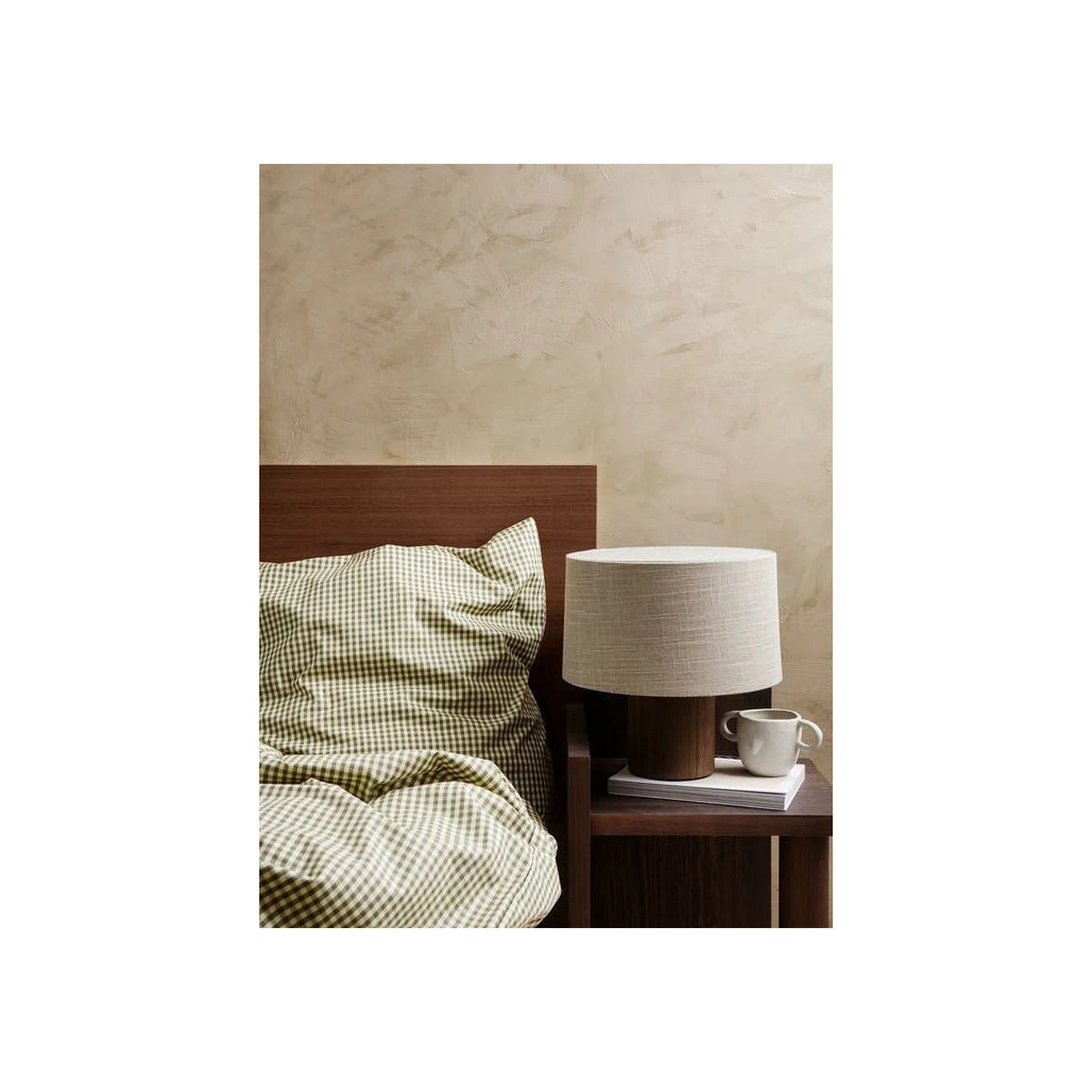 Ferm Living Check Bed Linen Junior 100x140 Cm, Yellow