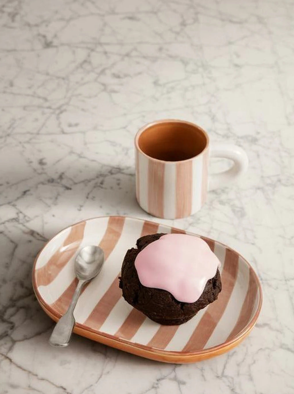 Ferm Living Milu Snack Set, Rose