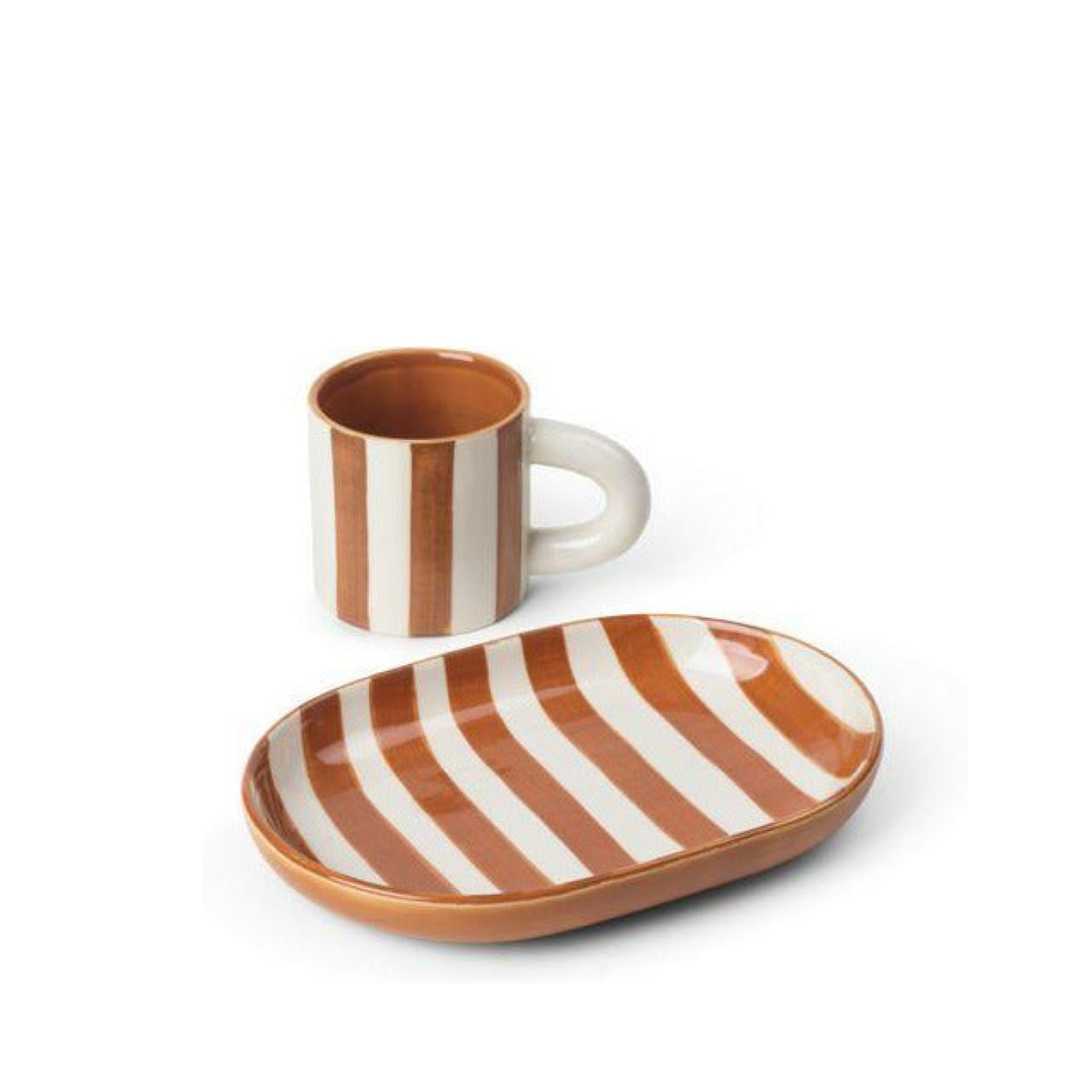 Ferm Living Milu Snack Set, Terracotta