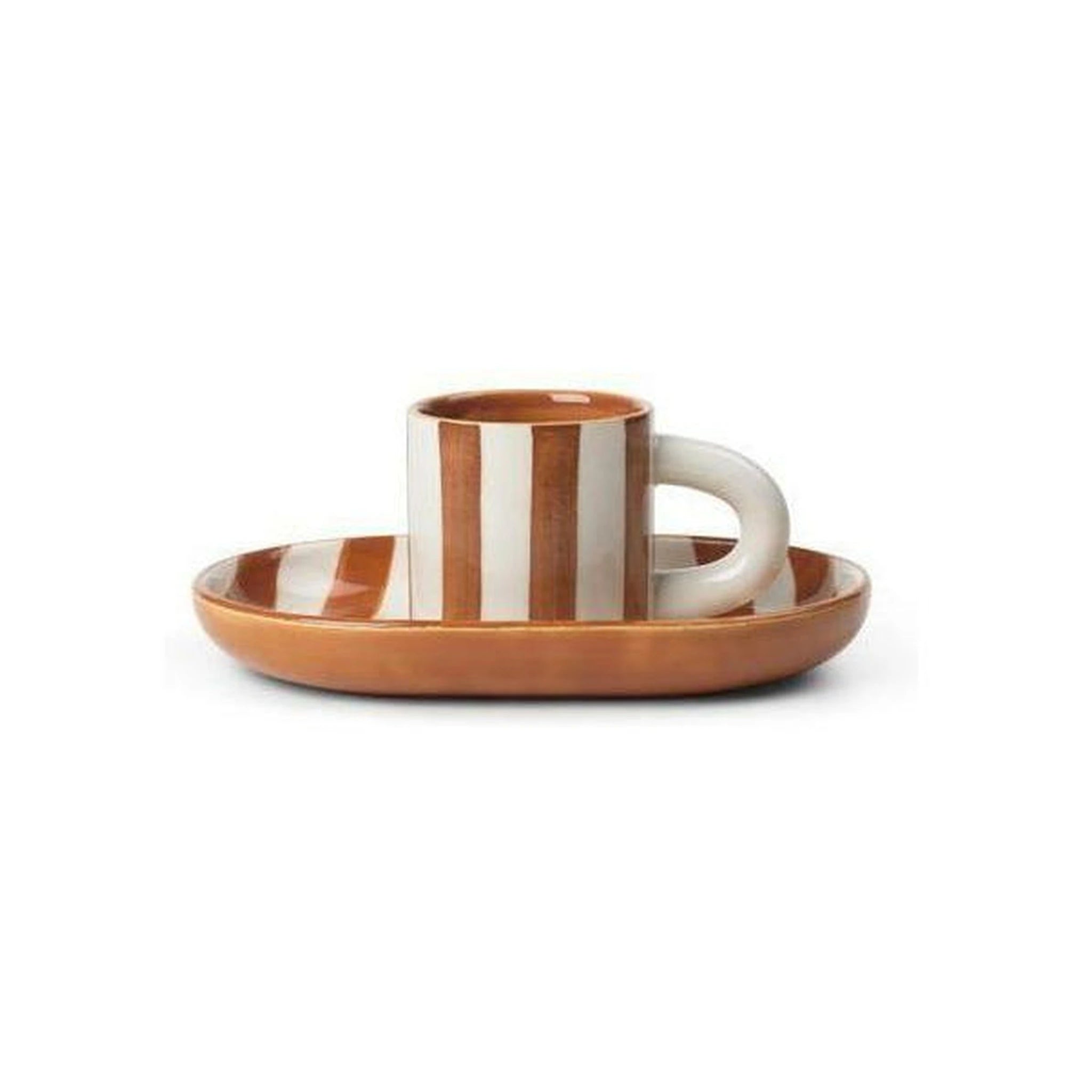 Ferm Living Milu Snack Set, Terracotta