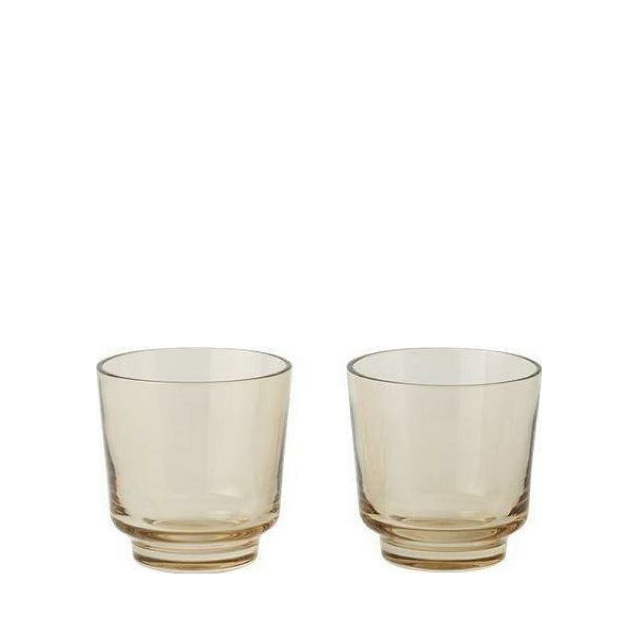 Muuto Raise Drinking Glass Set Of 20 Cl, Burnt Orange