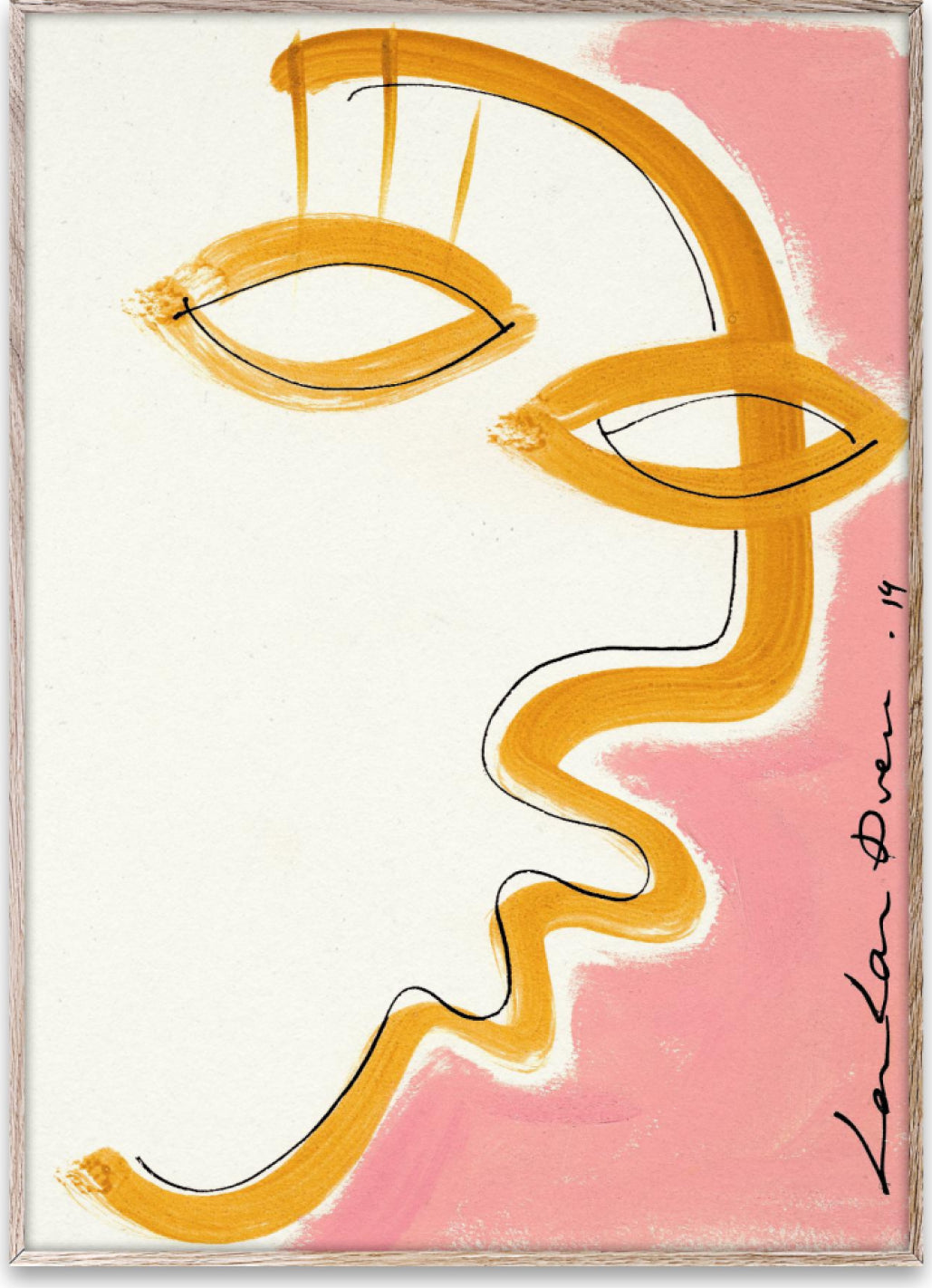 Paper Collective Gentil Poster, 30x40 Cm